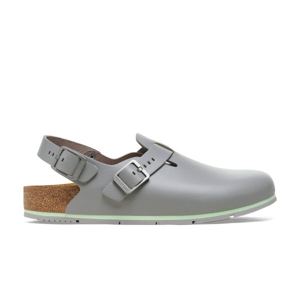 Tokio Pro Grey PU Coated Natural Leather