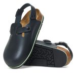 Tokio Pro Black PU Coated Natural Leather