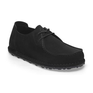 Utti Lace Black Suede Leather