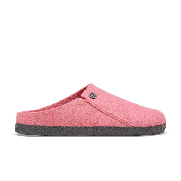Zermatt Shearling Fuchsia Tulip Wool Felt