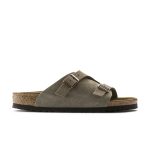 Zurich SFB Taupe Suede Leather