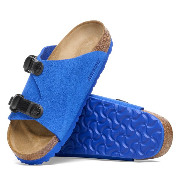 Zurich Tech Ultra Blue Suede Leather